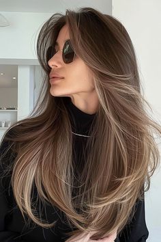 Haircut For Straight Hair, Long Hair Aesthetic, Hair Aesthetic, Hairstyles For Long Hair, Long Layers, Straight Hair, Long Hair, Hairstyles, Hair Styles