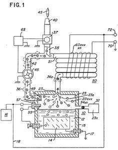 a drawing of a machine that is in the process of being used to make an electronic device