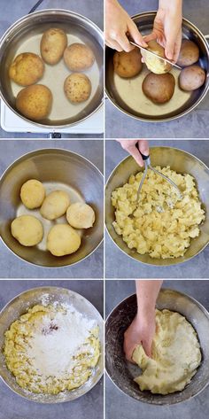 step by step instructions on how to make potatoes