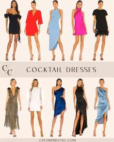 Cocktail dresses I am loving right now! Linking below several different styles including off the shoulder, halter top, puff sleeve and more! #LTKstyletip Cocktail Attire For Women Wedding, Cocktail Wedding Attire, Best Cocktail Dresses, Cocktail Attire For Women, Cocktail Dress Code, Trendy Cocktail Dresses, Cocktail Dress Style, Cocktail Party Outfit