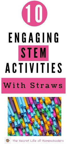 Activities With Straws, Stem Night Activities, Steam Activities Elementary, Gifted Classroom, Simple Stem Activities, Stem Activities Kindergarten, Kids Stem Activities, Homeschool Stem, Stem Club