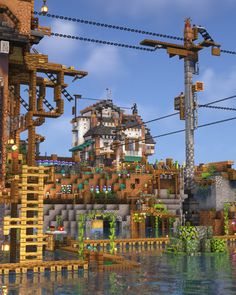 Minecraft Mountain Base, Minecraft Space, Minecraft Mountain, Sims Freeplay Houses, Minecraft Interior