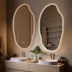 Mirror For Bathroom, Lighted Vanity Mirror