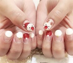 Korean Xmas Nails. There are any references about Korean Xmas Nails in here. you can look below. I hope this article about Korean Xmas Nails can be useful for you. Please remember that this article is for reference purposes only. #korean #xmas #nails Christmas Nails Korean, Christmas Nail Acrylic, Nails Noel, Nail Korea, Nail Noel, Nail Designs Winter, Famous Nails, Christmas Nails Ideas