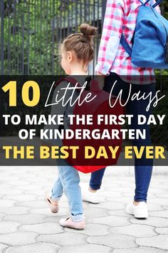 The ultimate way to start kindergarten off on the right foot & make it the best day ever! Here are 10 small ways to make the first day of kindergarten special for your child. + FREE 1st Day of Kindergarten Questionnaire Printable! #backtoschool #kindergarten Kindergarten Questionnaire, First Day Of Kindergarden, Kindergarten Checklist, 1st Day Of Kindergarten, Kindergarten Parent, Kindergarten Pictures, Starting Kindergarten, Back To School Checklist, School Checklist