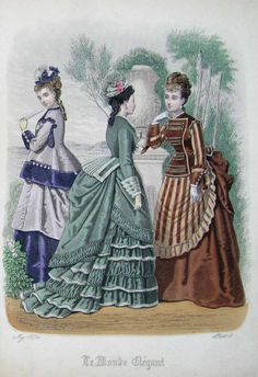 May, 1874 - Le Monde Elégant Fashion Book