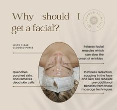 Why should I get a facial Posts For Estheticians, Esthetics Content Ideas, Esthetician Quotes Skin Care, Esthetician Story Ideas, Facial Instagram Posts, Esthetician Content Ideas, Esthetician Reels, Esthetician Instagram Theme, Esthetician Post Ideas