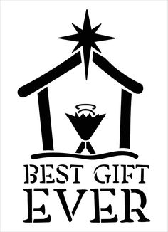 a black and white logo with the words best gift ever