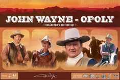 an image of john wayne - opoly on dvd