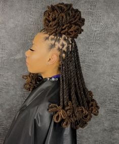 Long Dreadlock Styles For Women Wedding, Loc Pedals Bun, Loc Length Chart, Locd Bride, Updo Loc Styles For Women Long, New Loc Styles For Women, Loc Styles For Photoshoot, Loc Birthday Hairstyles, Loc Styles No Retwist Long