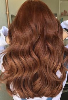 Orange Brown Hair, Cinnamon Hair Colors, Cheveux Oranges, Cinnamon Hair, Reddish Brown Hair, Natural Red Hair, Brown Hair Looks