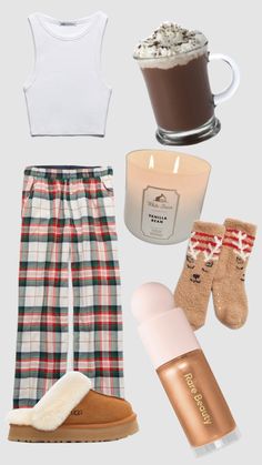 Christmas Pjs Ideas, Christmas Pjs Aesthetic, Preppy Christmas Outfit, Winter Christmas Outfits, Christmas Pyjamas, Cosy Outfit, Christmas Dreaming