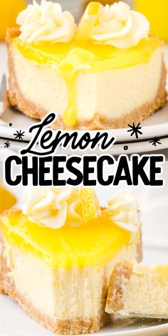 Lemon Cheesecake Recipe
Tangy, refreshing, and creamy, this simple lemon cheesecake is the perfect marriage of summer flavors. The sweet flavor of the vanilla crust complements the light, velvety cream cheese and lemon cake for an easy dessert that will melt in your mouth. Easy Lemon Cheesecake, Lemon Cheesecake Recipes, Sweet Whipped Cream, Summer Flavors, Lemon Cheese, Cheesecake Recipes Classic, Classic Cheesecake