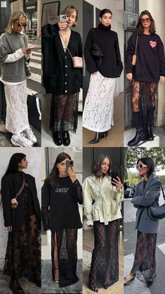 Black And White Outfits, Mode Hippie, Mode Inspo, 가을 패션, Autumn Outfit, Looks Style, Mode Inspiration, White Outfits, Hippie Style