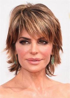 13 Short Shag Haircuts to Try Out Today Haircut Women Over 50, Haircut Women, Evening Hairstyles, Short Shag Hairstyles, Shaggy Haircuts, Lisa Rinna