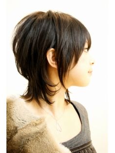 レンジシアオヤマ(RENJISHI AOYAMA) ソフトアシンメトリーウルフ《RENJISHI》 Japanese Haircut, Tapered Haircut, Japanese Hairstyle, Asian Hair, Short Hair Haircuts, Easy Hairstyles For Long Hair, Cortes De Cabello, Hairstyles Haircuts