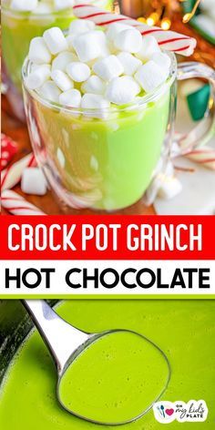 the recipe for crock pot grin hot chocolate