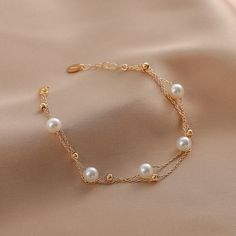 Prom 23, خواتم خطوبة, Pearl Bangle, Freshwater Pearl Bracelet, Bridal Bracelet, Pearl Set, Layered Bracelets