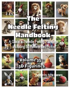 Needle felting is a captivating and versatile crafting technique that involves transforming loose wool fibers into a solid and sculpted form using a specialized barbed needle. This art form has gained popularity for its therapeutic and creative aspects, allowing individuals to express their artistic inclinations and create intricate, three-dimensional designs. The process of needle felting begins with raw wool or roving, which is the unspun and untwisted fibers of sheep's wool. Crafters use a felting needle, equipped with tiny barbs along its shaft, to repeatedly poke and compact the fibers. The barbs catch and tangle the wool, gradually shaping it into the desired form. As the wool is compacted, it binds together, creating a sturdy and textured surface. Artists and hobbyists use needle fe Roving Wool Projects, Needle Felted Dolls, Felted Dolls, Roving Wool, Felt Jewelry, Wool Projects, Miniature Animals, Felt Dolls, Felt Art