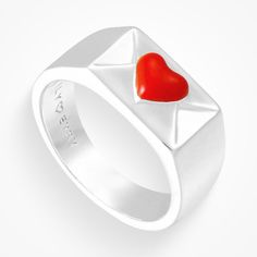 Love Letter Ring– EVRYJEWELS Cupid Ring, Letter Ring, Jewels Rings, Waist Chain, Deep Love, Unique Ring, Love Letter, Belly Rings, Ring Size Guide