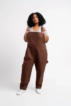 get dirty workwear overalls Brown Overalls, Dresses Materials, Overalls Plus Size, Workwear Overalls, Fabric Factory, Activewear Sets, Plus Size Jumpsuit, Swimwear Sale, Short Rompers