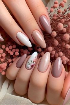 Zebra Print Nails, Fall Nail Ideas, Brown Nails Design, Nude Nail Designs, Spring Nail Designs, Spring Nail, Nail Polish Designs, Fall Nail