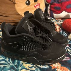 Black Cats Jordan 4’s Jordan 4 Men, Jordan Black Cat 4s, Air Jordans 4 Retro Black Cat, Black Cats Jordans, Black Cat Jordan 4, Black Cats Jordan 4’s, Black Cat 4s, Jordan Black Cat, Military Black Jordan 4