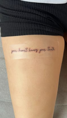 Small Tattoos With Words, Tattoos About The Past, Tattoo Ideas For Healing, Cute Quote Tattoos, Break Up Tattoos For Women, Hopeless Romantic Tattoo Ideas, Affirmation Tattoos, Saying Tattoos, Quotes Tattoos For Women