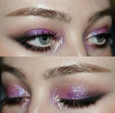 Purple Make Up Ideas, Huetopian Dream, Mekap Mata, Cool Makeup Looks