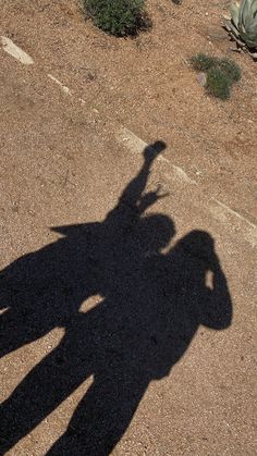 the shadow of a person riding a skateboard