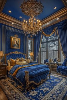 29 Whimsical Blue Fantasy Bedroom Designs for All Ages