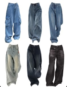 Flare Jeans Winter, Baggy Jeans Outfit Ideas, Where To Buy Jeans, Fairy Grunge Style, Baggy Y2k Jeans, Pantalon Baggy, Street Style Outfits Casual, Y2k Baggy Jeans, Baggy Clothes