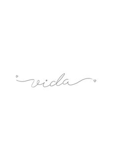 the word aria written in cursive writing on a white background with small hearts