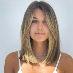 Shoulder Length Hair Cuts, Hair Color And Cut, Mid Length Hair, Medium Hair Cuts, Face Framing