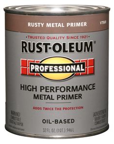 a can of rust - oleum professional high performance protective enamel