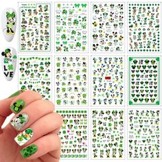 PRICES MAY VARY. Quantity: You will get 12 sheets/set Designer nail stickers,12 different style Super cute sticker and easy to use! can be used to decorate your own nail art, nail design, highlights and more. Material:The designer nail decals are made of environmentally friendly materials and can be used safely. Suitable for all nail types! Easy to use! No soaking necessary! Just use tweezers to peel nail self-adhesive stickers and stick decals on your nail. you can get a beautiful nail decors.S Nail Design Diy, Family Service, Nail Types, Nail Stickers Decals, Nail Art Stickers Decals, Clear Nail Polish, Diy Nail Designs, Nail Art Supplies, Clean Nails