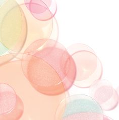 an abstract background with circles in pastel colors