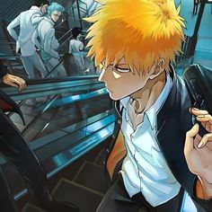 Манга Bleach Ichigo Kurosaki, Bleach Ichigo, An Anime, Anime Character, White