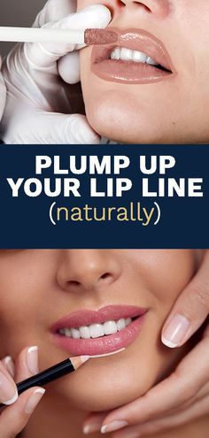 Plump Lips Naturally, City Lips, Lip Line, Makeup Nails Designs, Lip Wrinkles, Eyebrow Makeup Tips, Hair And Makeup Tips, Beauty Hair Makeup, Makeup Salon