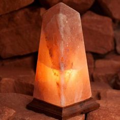 Freedom Tower Himalayan Salt Lamp - Himalayan Trading Co.® Himalayan Salt Rock Lamp, Himalayan Rock Salt Lamp, Salt Wall, Rock Lamp, Salt Rock, Salt Rock Lamp, Freedom Tower, Salt Crystal, Salt Lamps