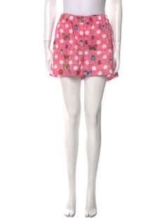 Versace ShortsPinkPrintedHigh-RiseBarocco PrintSlit PocketsButton ClosureFit:Shorts by Other Designer typically fit true to size. Pink Cotton Mini Bottoms, Pink Bottoms With Built-in Shorts For Daywear, Pink Pajama Shorts For Daywear, Pink Cotton Shorts For Daywear, Pink Bottoms With Built-in Shorts Above Knee, Pink Bottoms With Elastic Waistband For Daywear, Pink Shorts For Loungewear With Short Inseam, Pink High-waisted Pajama Shorts For Vacation, Pink Loungewear Shorts With Short Inseam