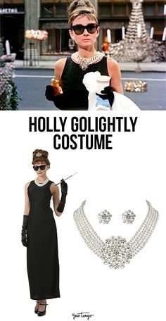 75 Best Last Minute Halloween Costumes For Procrastinators In 2021 | YourTango Black And White Costume Ideas, Holly Golightly Costume, Lucille Ball Costume, Black And White Costume, Dance Black