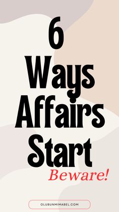 6 Common Ways Affairs Usually Start After The Affair, John Wooden, Excited To See You, Big Things