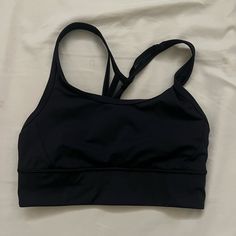 Brand New And Never Worn Sports Bra From Lululemon. Has Mesh In The Back On The Straps. Size 6 But Fits Like A 4. Selling Because It Was Too Small For Me. Black. Lululemon Sports Bra With Built-in Bra For Gym, Sports Bra Lululemon Black, Lulu Sports Bra, Lululemon Moisture-wicking Sports Bra For Gym, Lululemon Compressive Yoga Sports Bra, Lululemon Sports Bra With Built-in Bra, Lululemon Sports Bra, Black Sports Bra, Lululemon Athletica