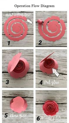 how to make an origami flower out of paper - step by step instructions