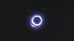 an image of a ring in the dark with light coming from it's center