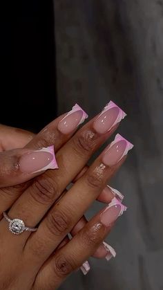 Short Nail Inspo Black People, French Nail Designs Short Nails, Cute Extra Nails, Quartz Nails, Work Nails, French Tip Acrylic Nails