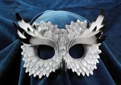 Owl Masquerade Costume, Owl Costume Mask, Owl Mask Drawing, Masquerade Bird Mask, Animal Masquerade Costumes, Masquerade Mask Fantasy Art, Masquerade Mask Animal, Owl Mask Design, Owl Mask Masquerade