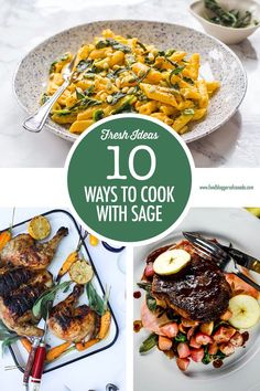 the top ten ways to cook with sage and other foods that you can make at home