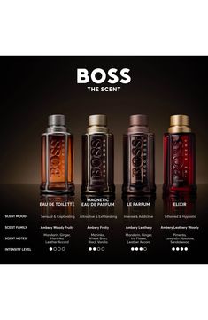 Seductive Perfume For Men, Hugo Boss Cologne, Hugo Boss Perfume, Mens Perfume, Seductive Perfume, Best Mens Cologne, Boss The Scent, Best Perfume For Men, Men Cologne